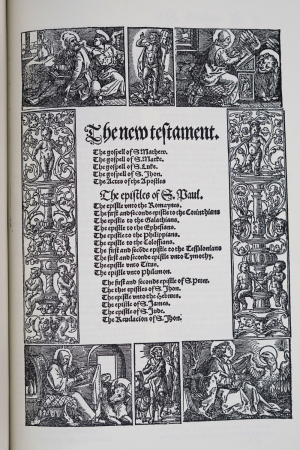 1535 Coverdale: First Printed English BibleFacsimile Reproductions
