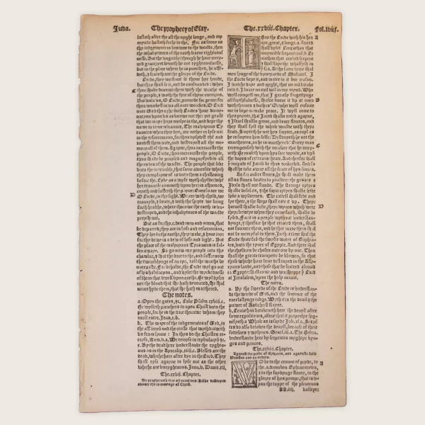The 1549 Matthew-Tyndale Bible: First Direct English TranslationOur Oldest Bible Leaves
