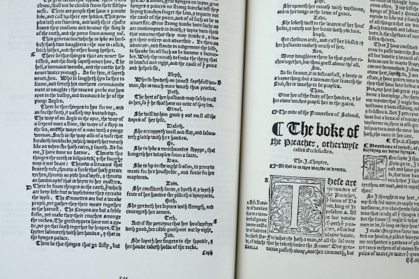 1549 Matthew-Tyndale BibleFacsimile Reproductions
