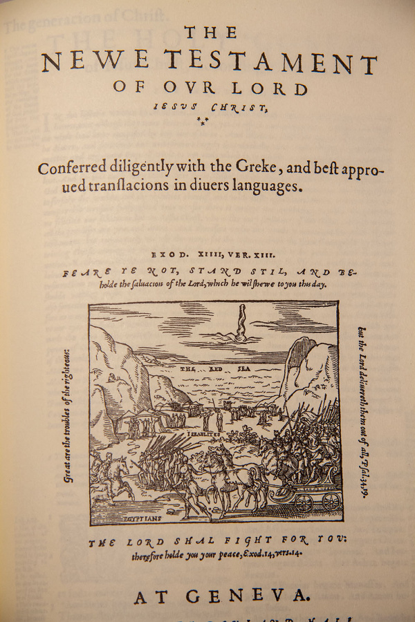 1560 Geneva Bible: First EditionFacsimile Reproductions