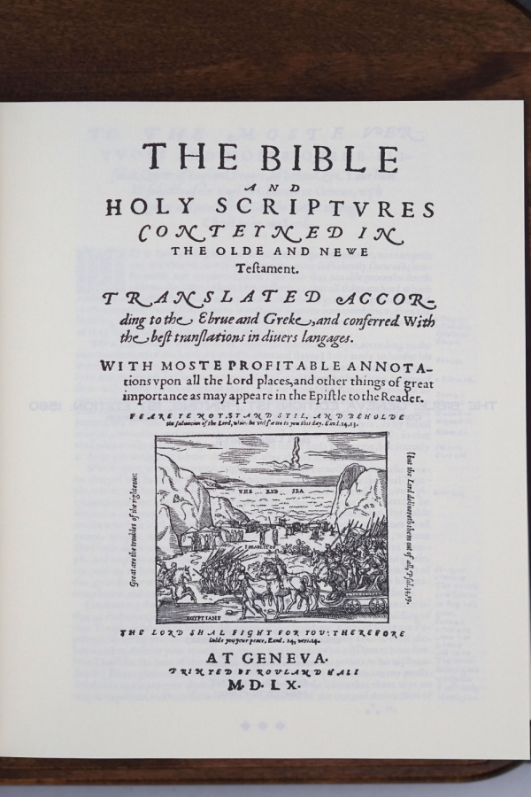 1684 Foxe’s Book of Martyrs & 1560 Geneva BibleEmail Special, Facsimile Reproductions