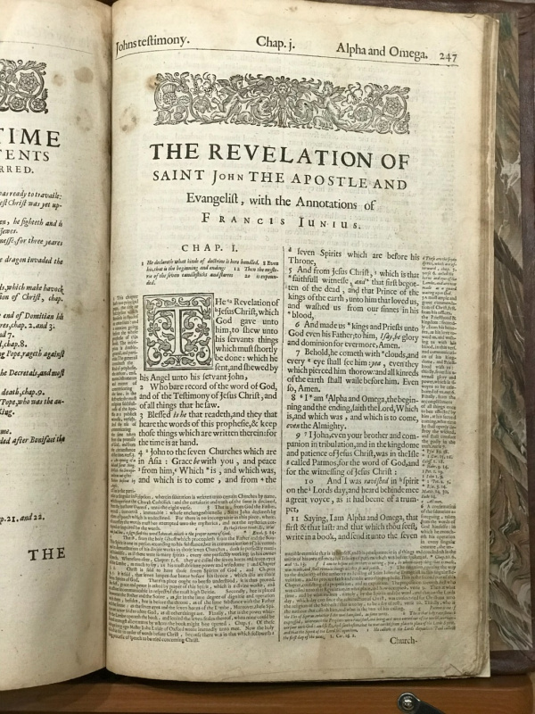 1640 Last Pulpit Edition of the GenevaOldest English Bibles