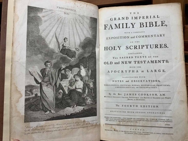 1787 King James BibleKing James Bibles