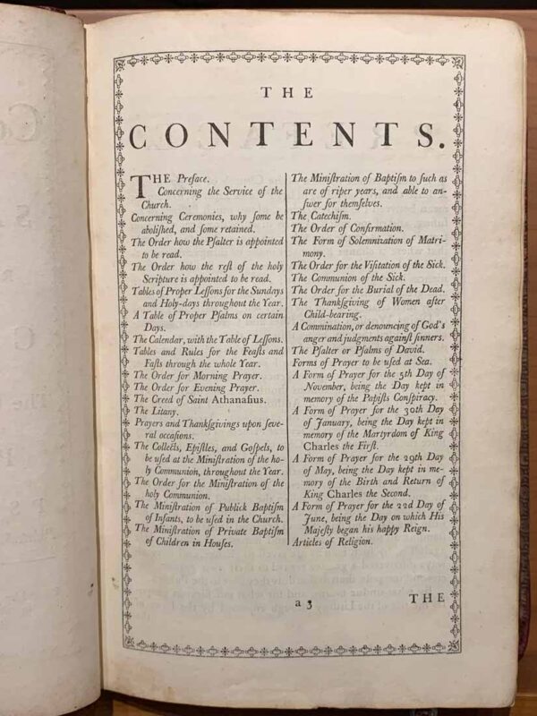 1761 Book of Common PrayerTheology Books