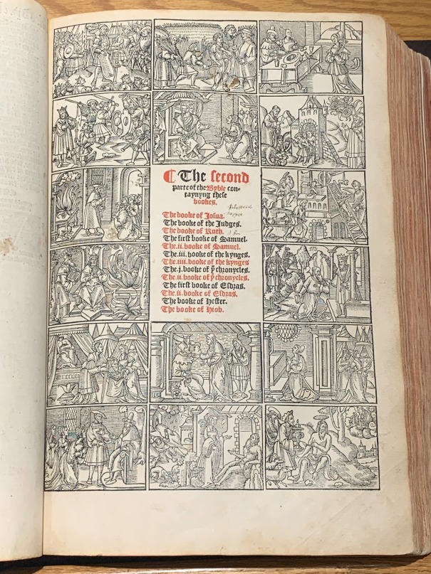1539 Great Bible - The First Edition of King Henry VIII's Bible ...