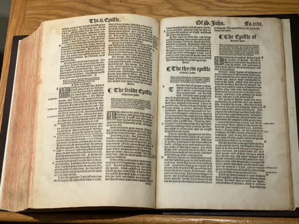 1539 Great BibleOldest English Bibles