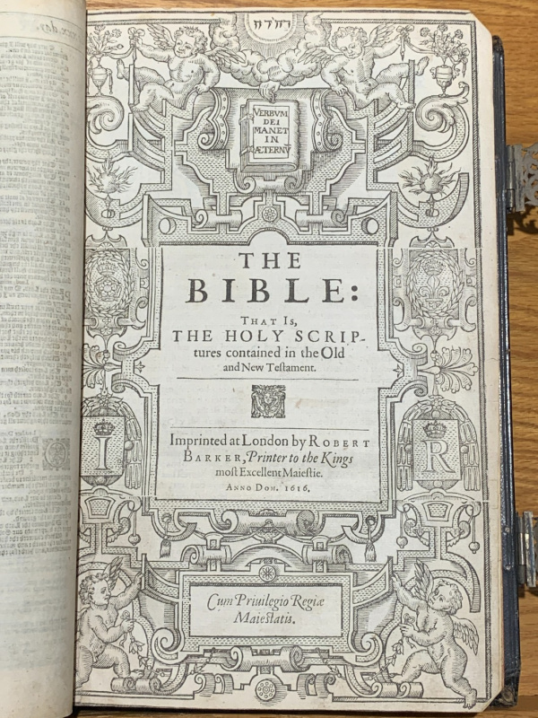 1616 Geneva Exquisite BindingOldest English Bibles