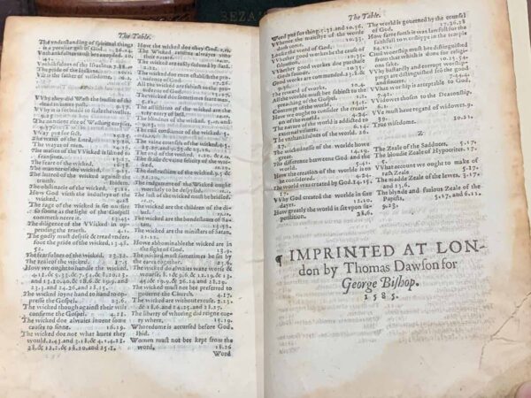 1585 John Calvin Acts of the ApostlesTheology Books
