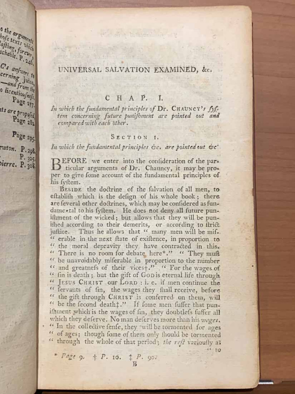 1790 Against ChauncyTheology Books