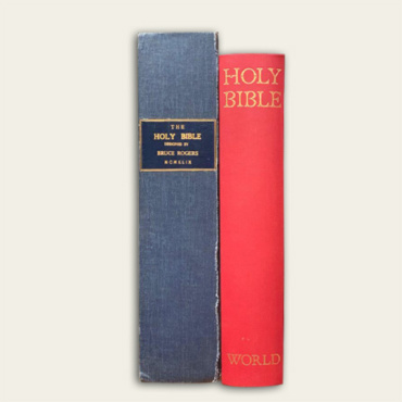 1949 Bruce Rogers World BibleKing James Bibles