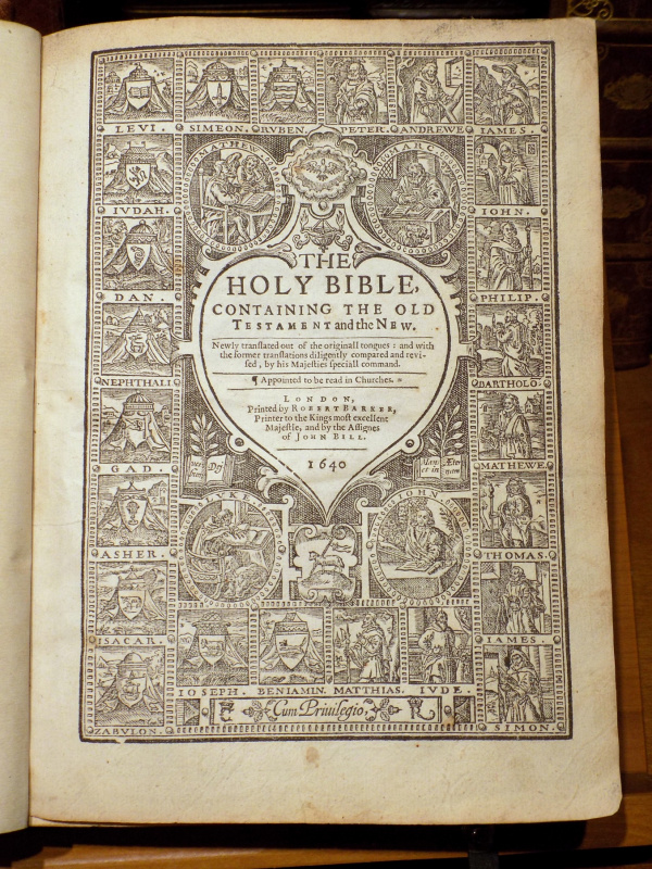 1642 King James BibleKing James Bibles
