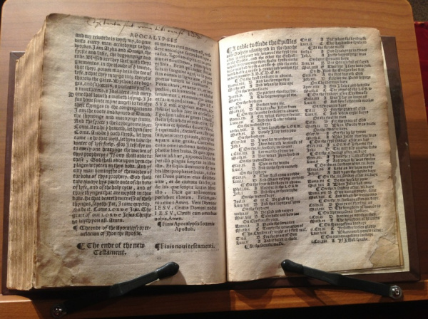 1538 Coverdale NT DiglotOldest English Bibles