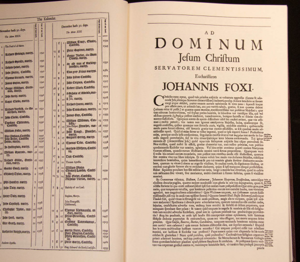 1684 Foxe’s Book of MartyrsFacsimile Reproductions