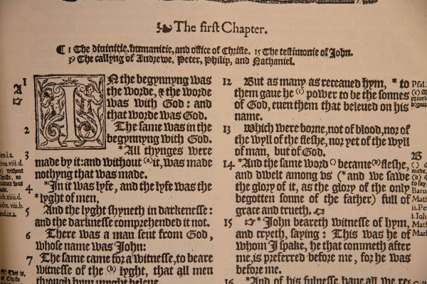 1568 Bishops’ Bible: First EditionFacsimile Reproductions
