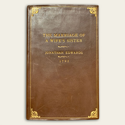 1792 The Marriage of a Wife’s SisterTheology Books