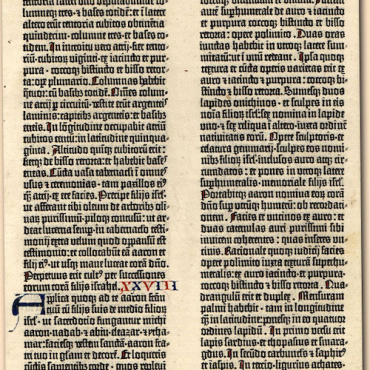 The 1455 Gutenberg Bible: The First Book Ever Printed