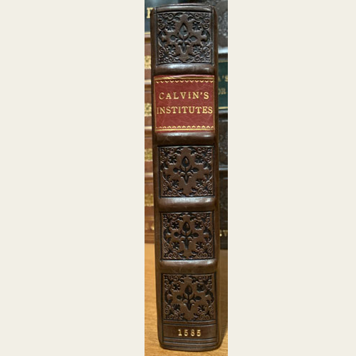1585 John Calvin Institution of Christian ReligionTheology Books