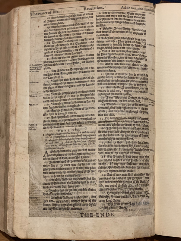 1592/91 Geneva BibleOldest English Bibles