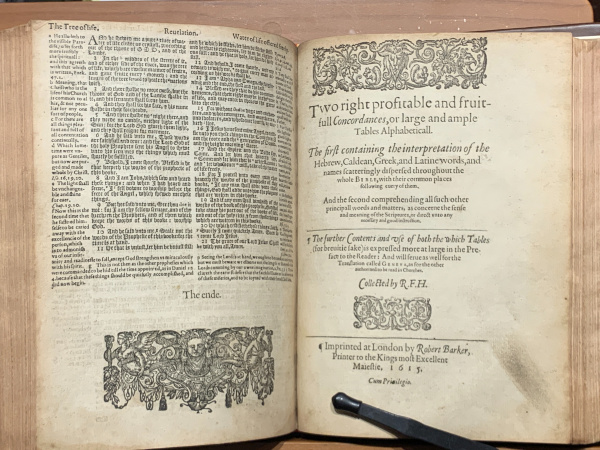 1615 Geneva BibleOldest English Bibles