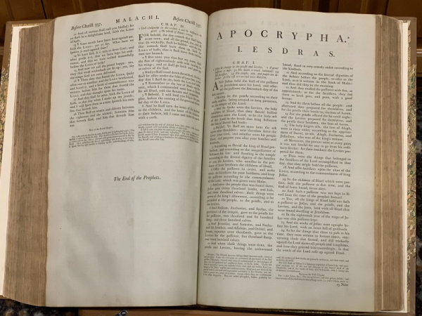 1772/71 BaskervilleKing James Bibles