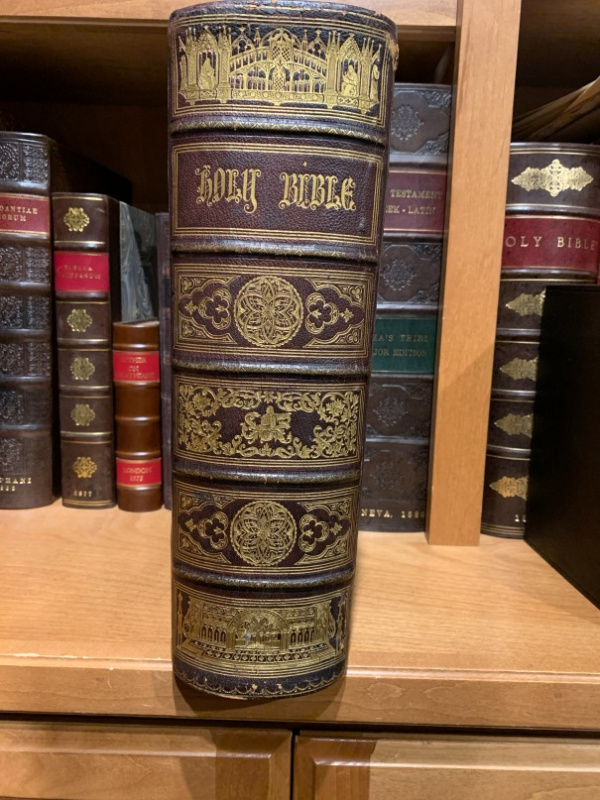 1846 Harper Brothers IlluminatedKing James Bibles