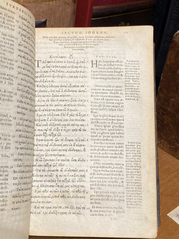 1567 Beza Greek/Latin New TestamentNon-English Bibles