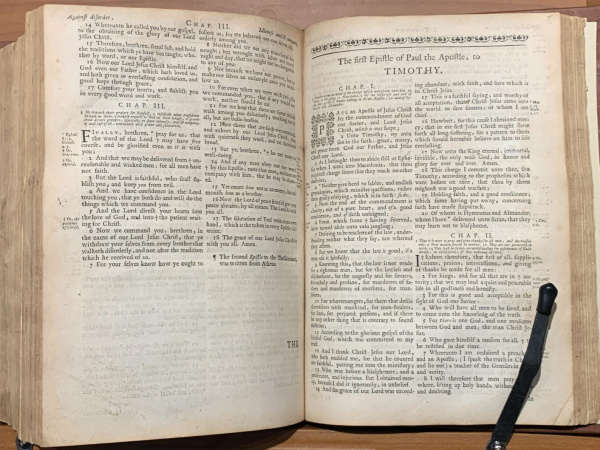 1675 King James Bible Printed At OxfordKing James Bibles