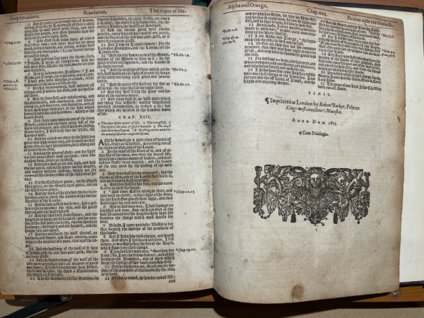 1614/15 King James BibleKing James Bibles