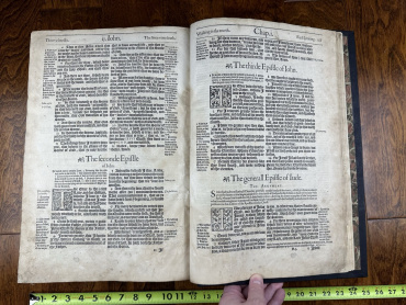 1583 Noblest Geneva Pulpit Folio Bible
