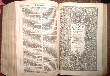 1617 King James Bible - First EditionKing James Bibles