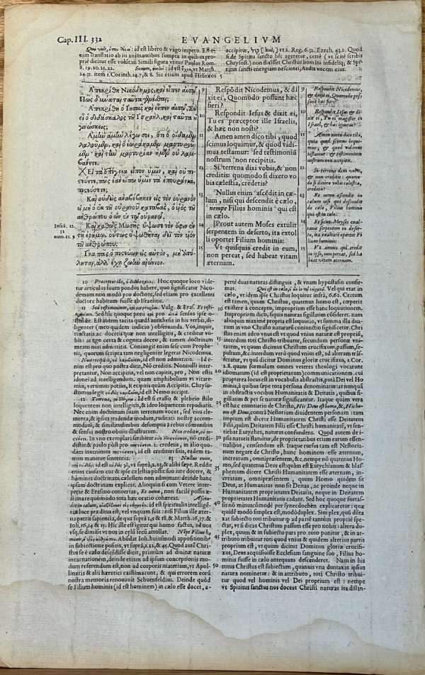 1582 Beza's Greek-Latin New TestamentEmail Special