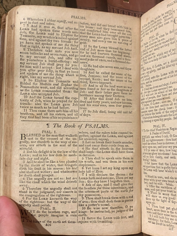 1816 New York - American Bible SocietyKing James Bibles