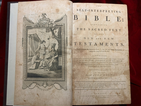 1792 Hodge and Campbell - Printed for T. Allen - Scarce CopyOldest English Bibles